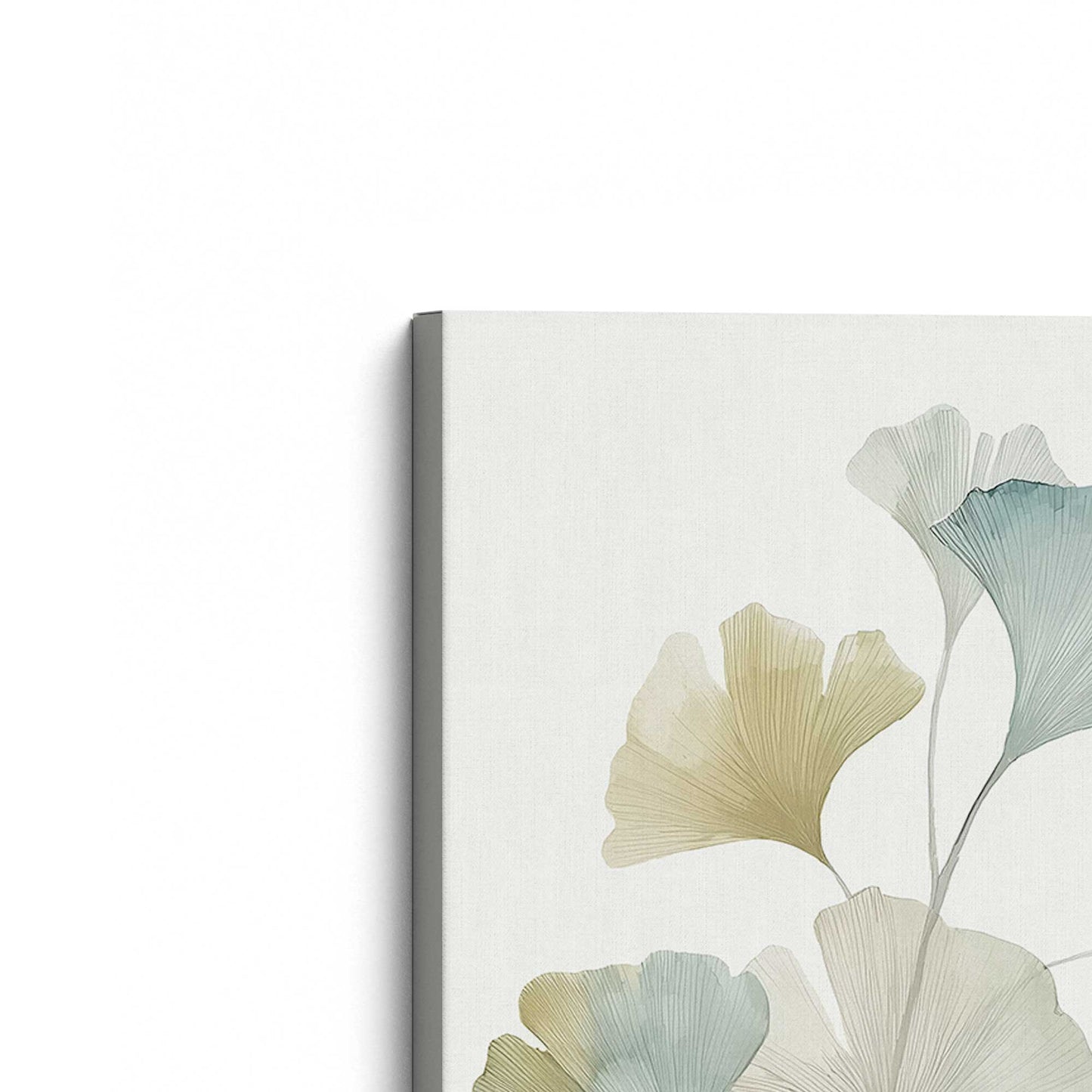 [Color:Stretched Canvas], Picture of the corner of the art