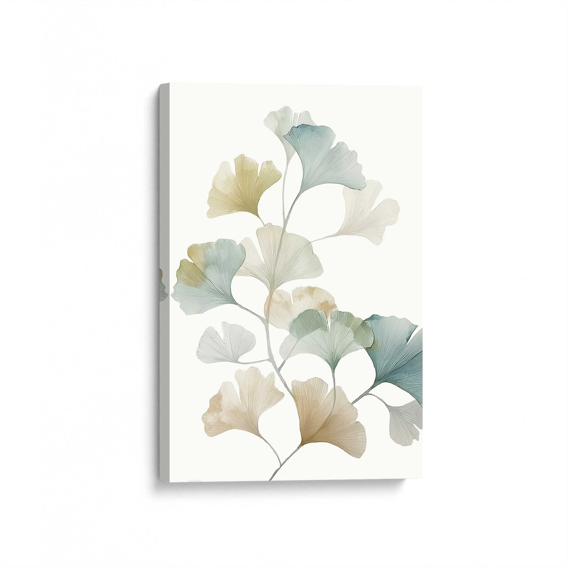 [Color:Stretched Canvas], Picture of art at an angle