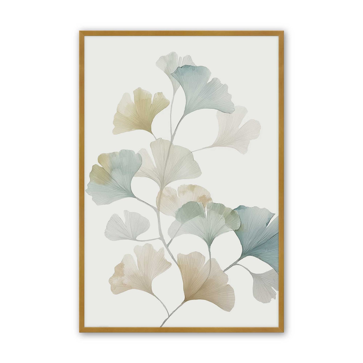 [Color:Polished Gold], Picture of art in a Polished Gold frame