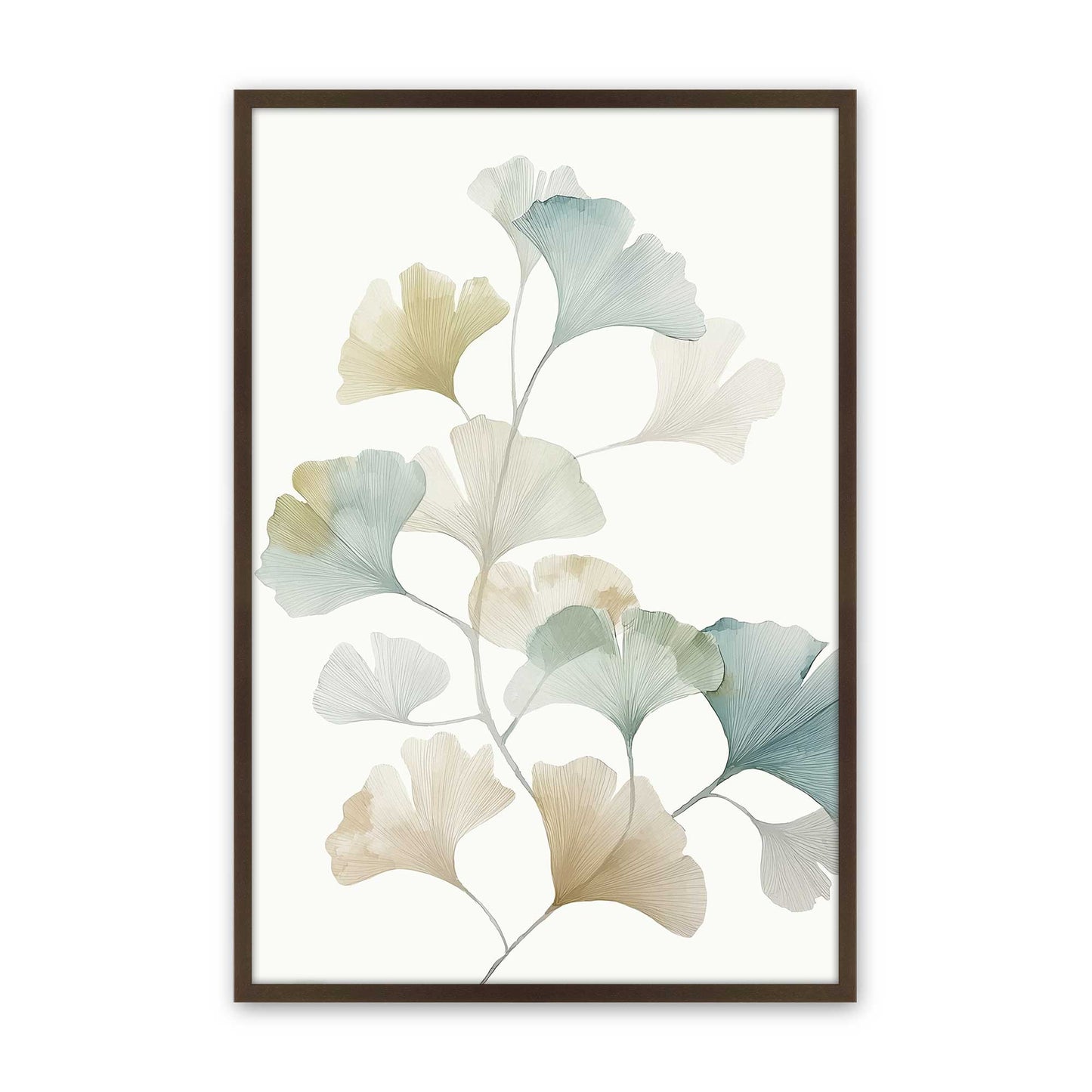 [Color:Belvinder Brown], Picture of art in a Belvinder Brown frame