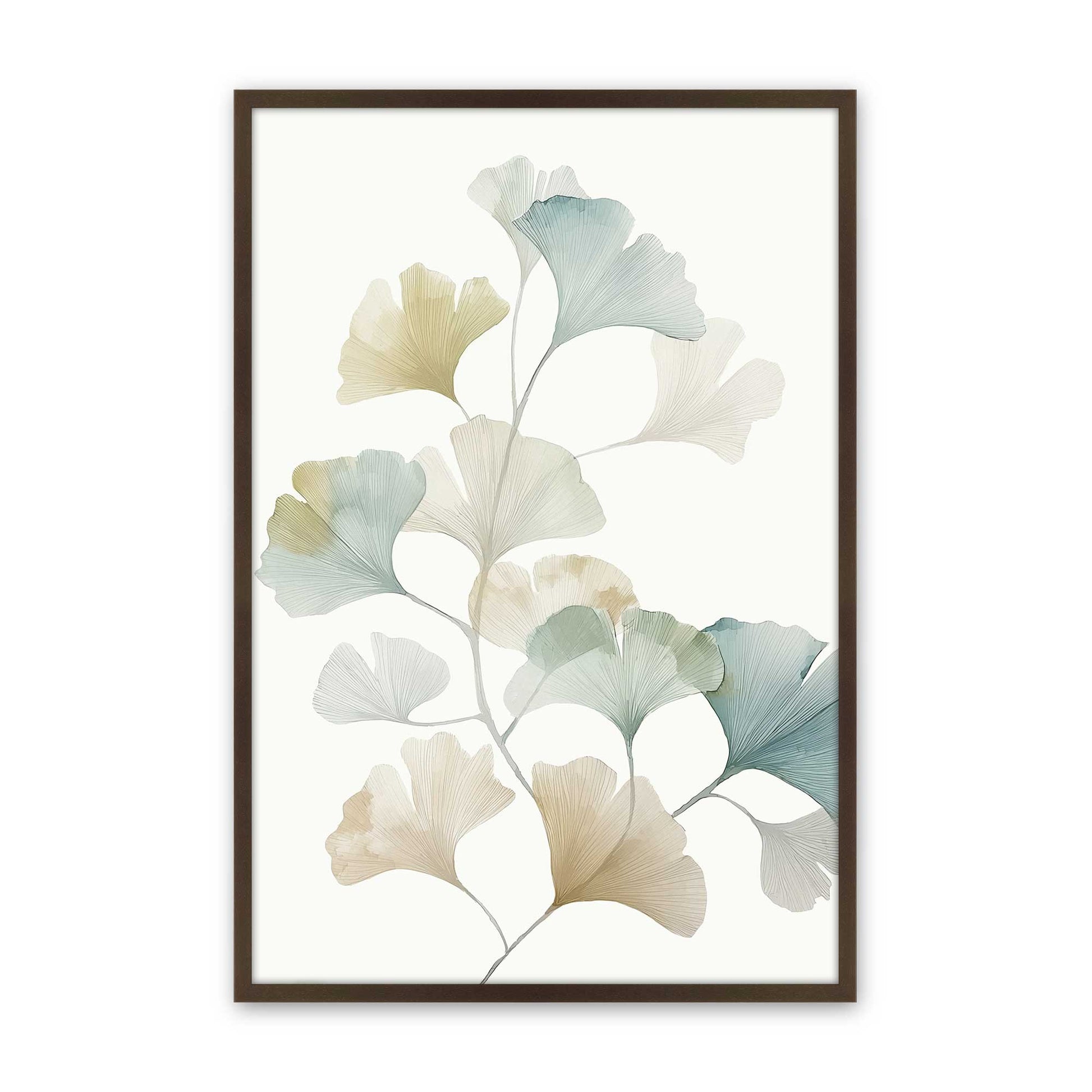 [Color:Belvinder Brown], Picture of art in a Belvinder Brown frame