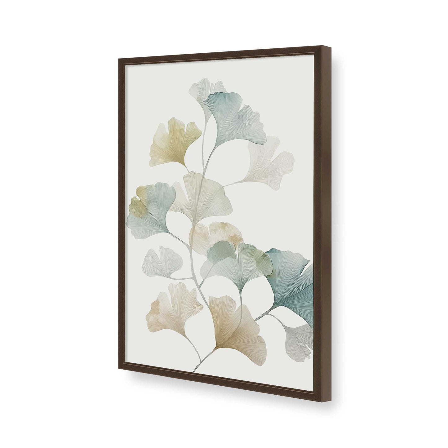 [Color:Belvinder Brown], Picture of art in a Belvinder Brown frame of the corner