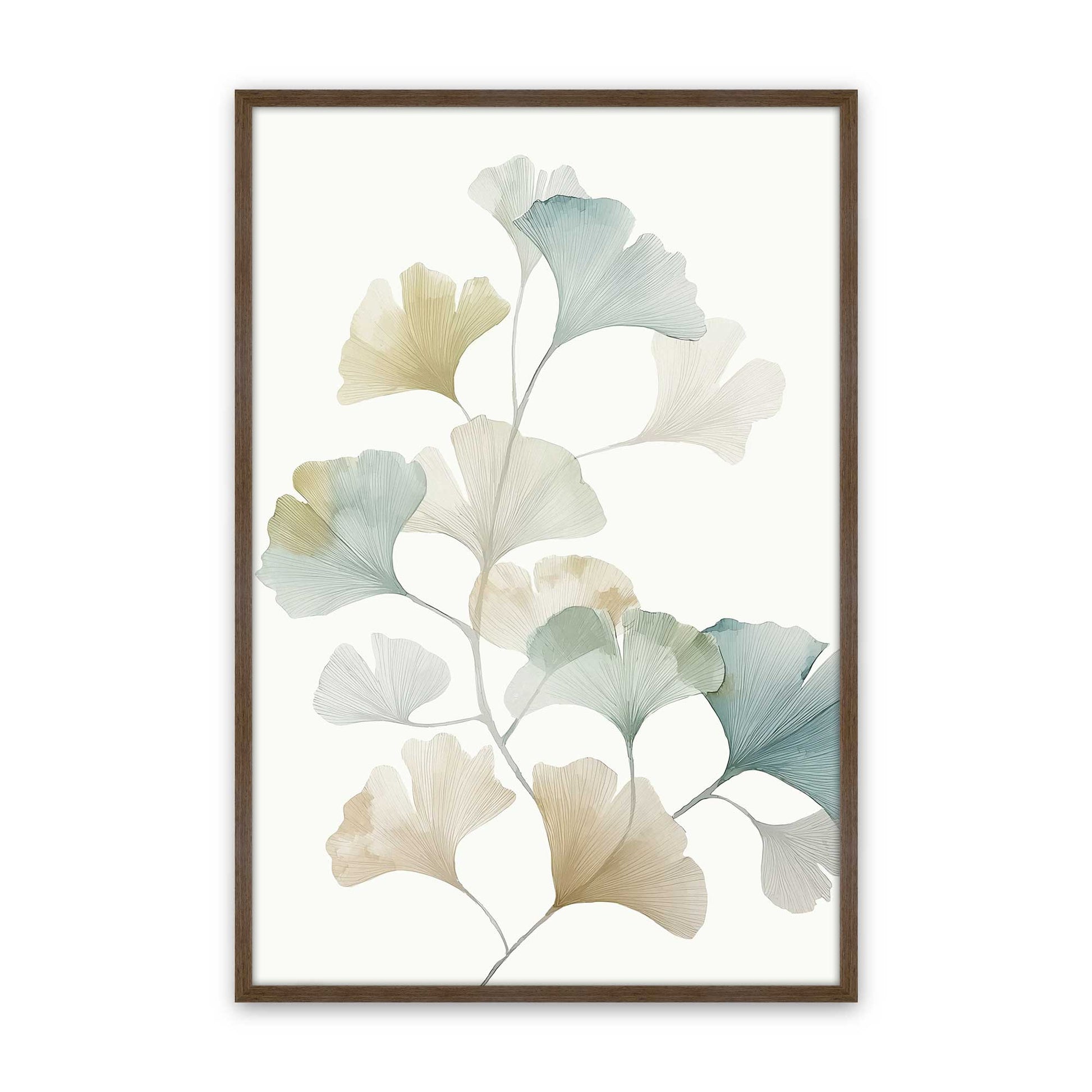 [Color:Walnut], Picture of art in a Walnut frame