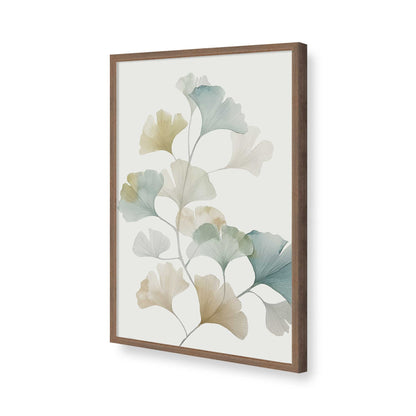 [Color:Walnut], Picture of art in a Walnut frame of the corner
