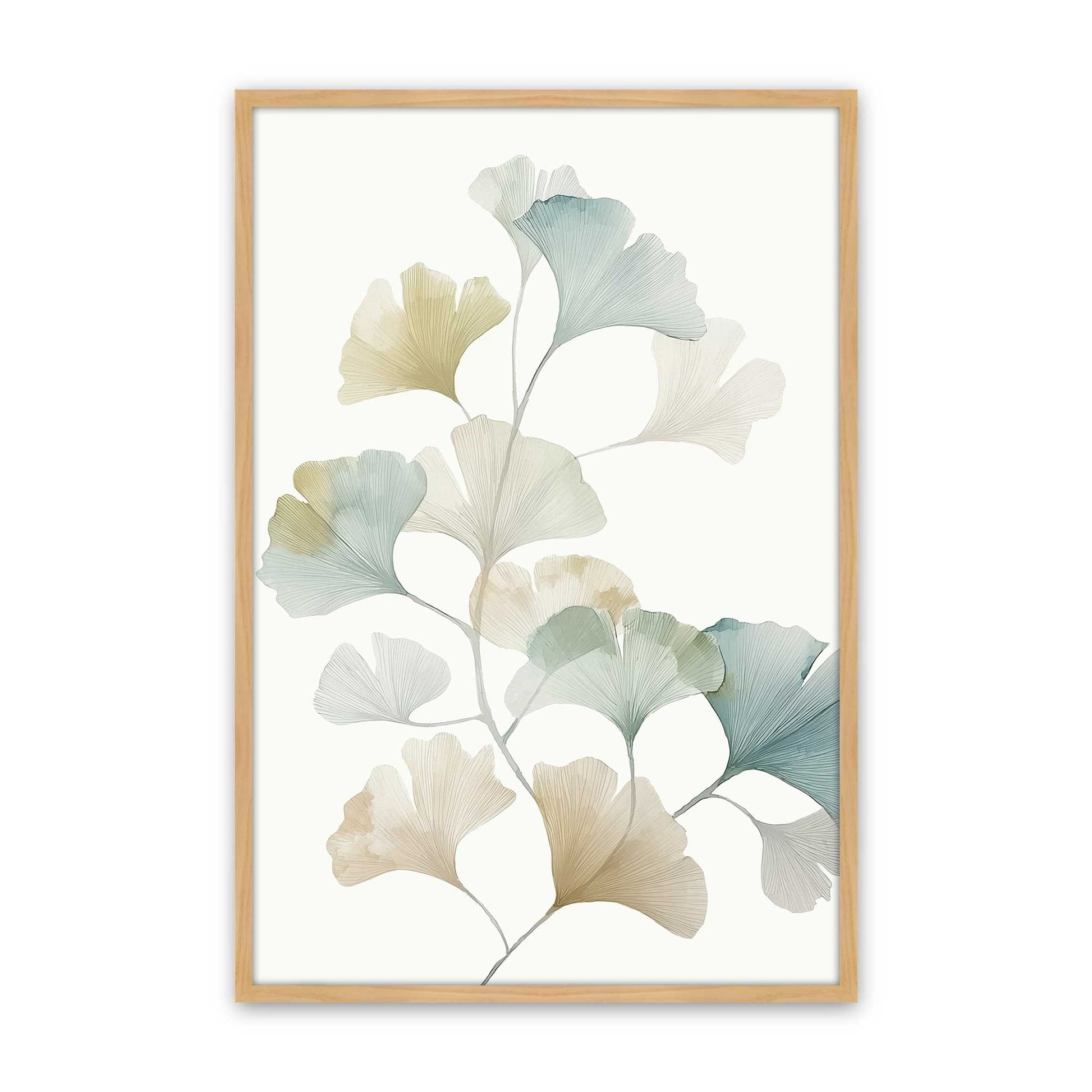 [Color:American Maple], Picture of art in a American Maple frame