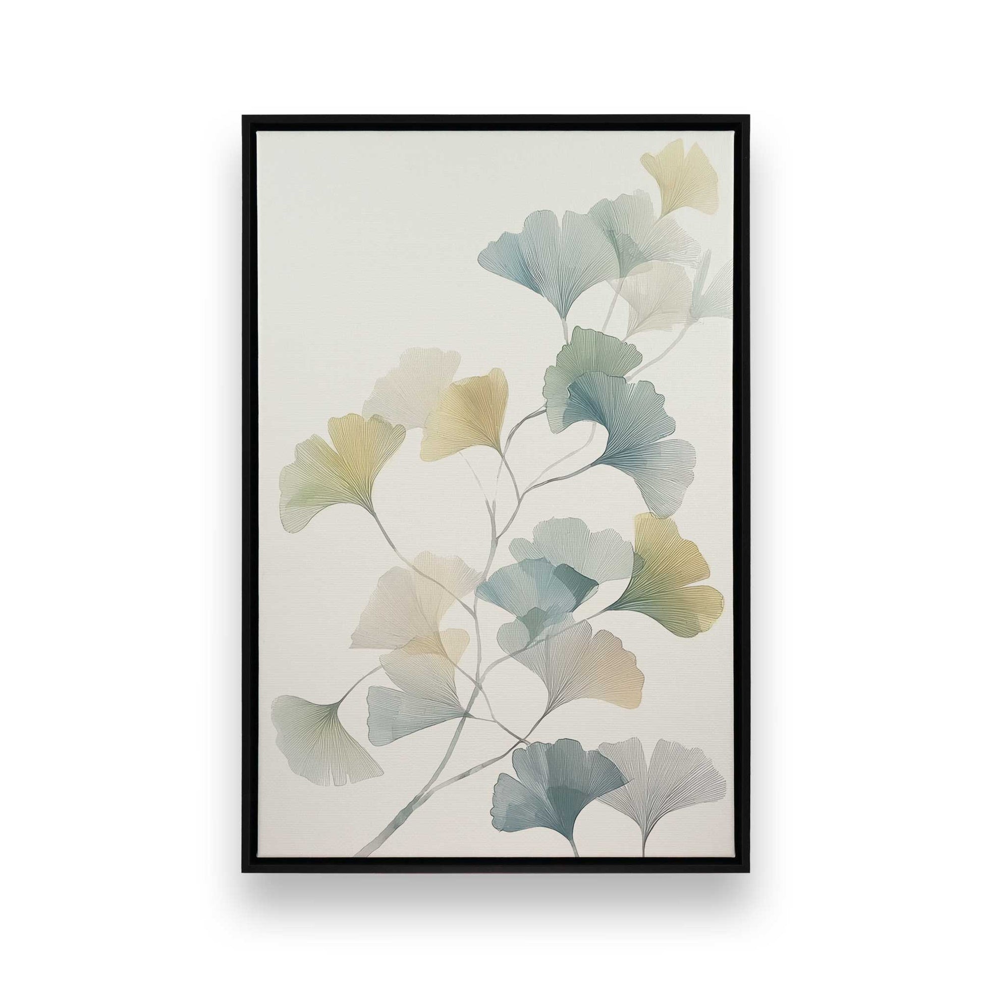 [Color:Satin Black], Picture of art in a Satin Black frame