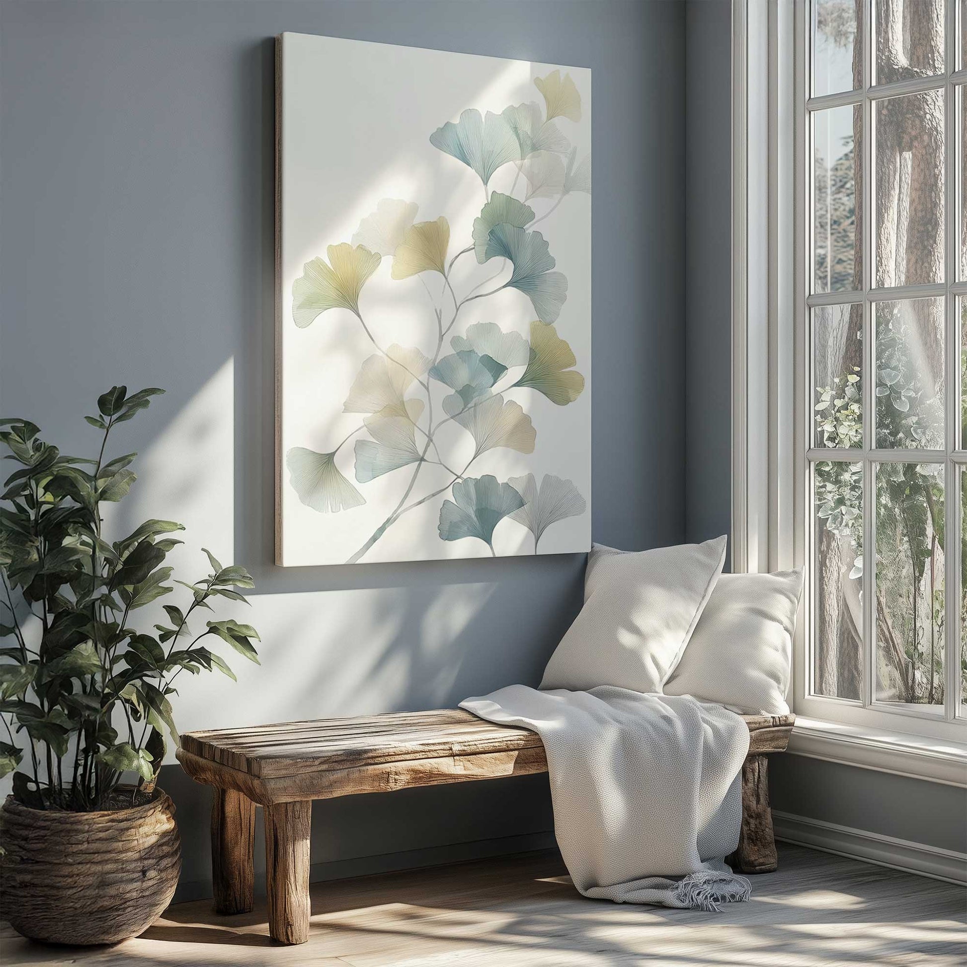 Picture of art in a room