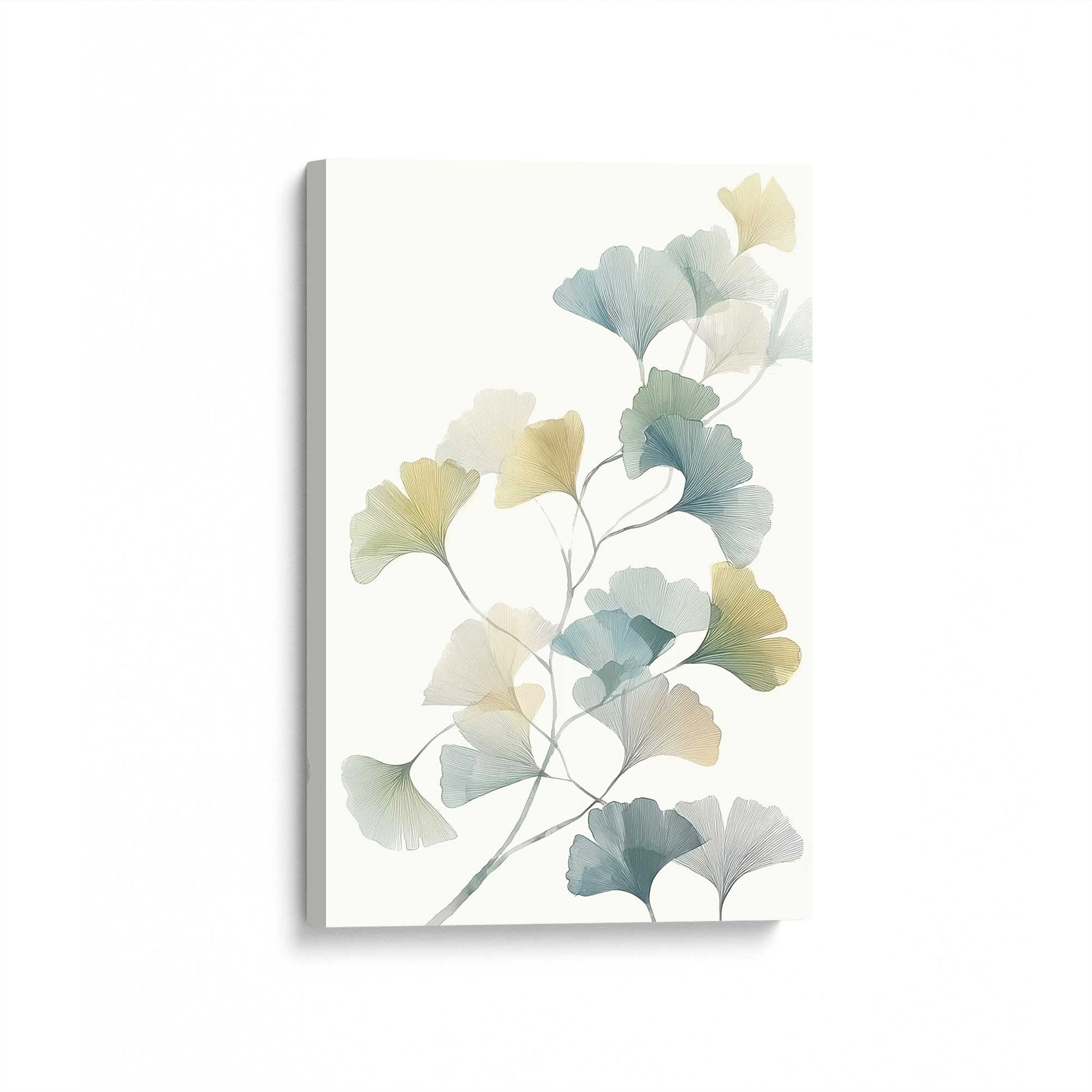 [Color:Stretched Canvas], Picture of art at an angle