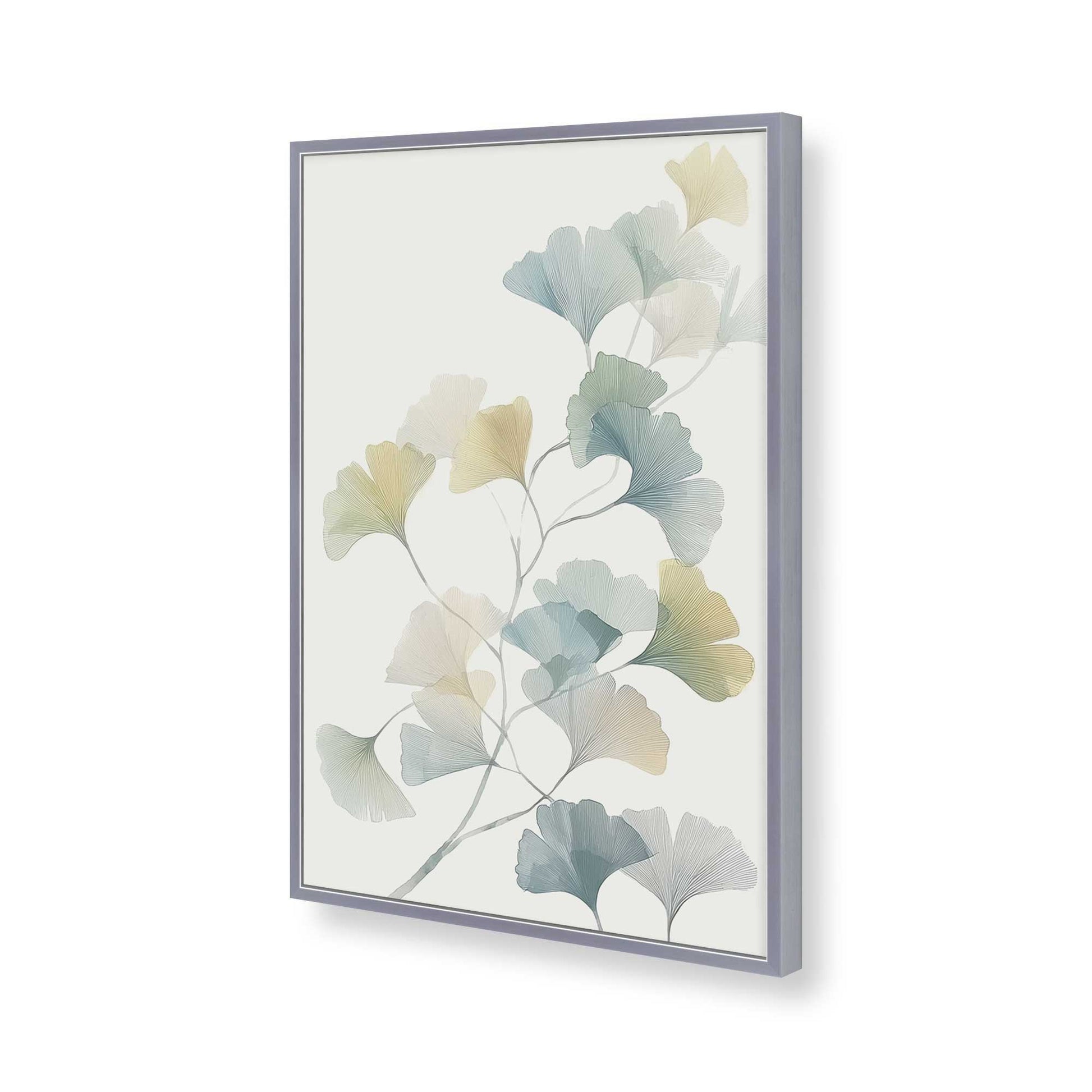 [Color:Polished Chrome], Picture of art in a Polished Chrome frame of the corner