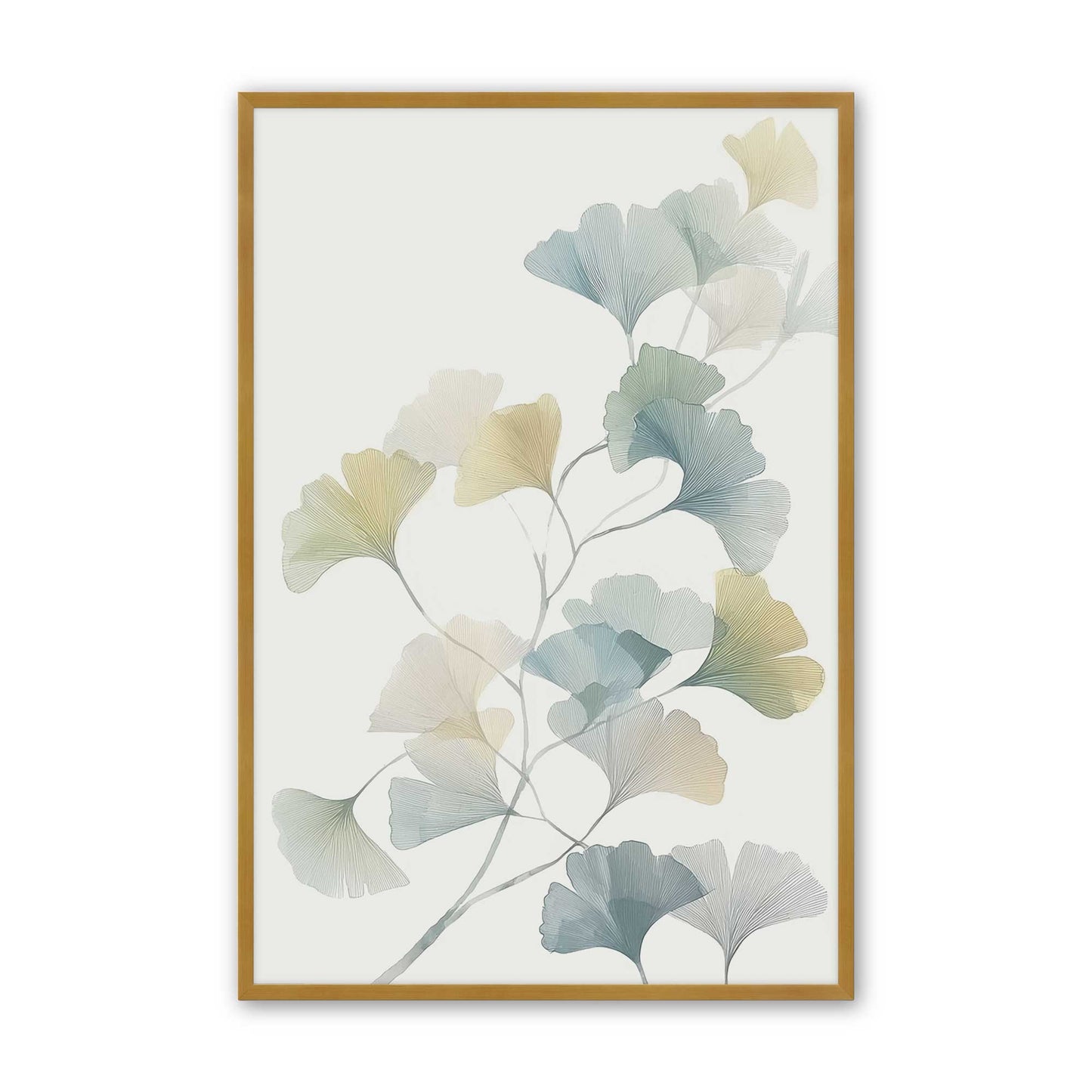 [Color:Polished Gold], Picture of art in a Polished Gold frame