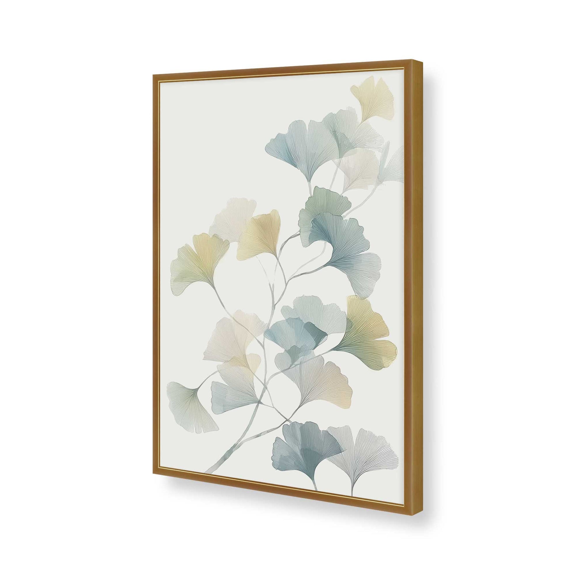 [Color:Polished Gold], Picture of art in a Polished Gold frame of the corner