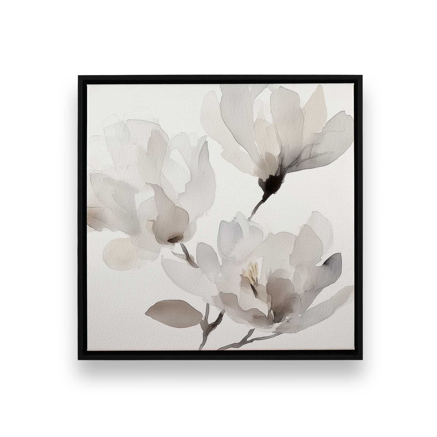 [Color:Satin Black], Picture of art in a Satin Black frame