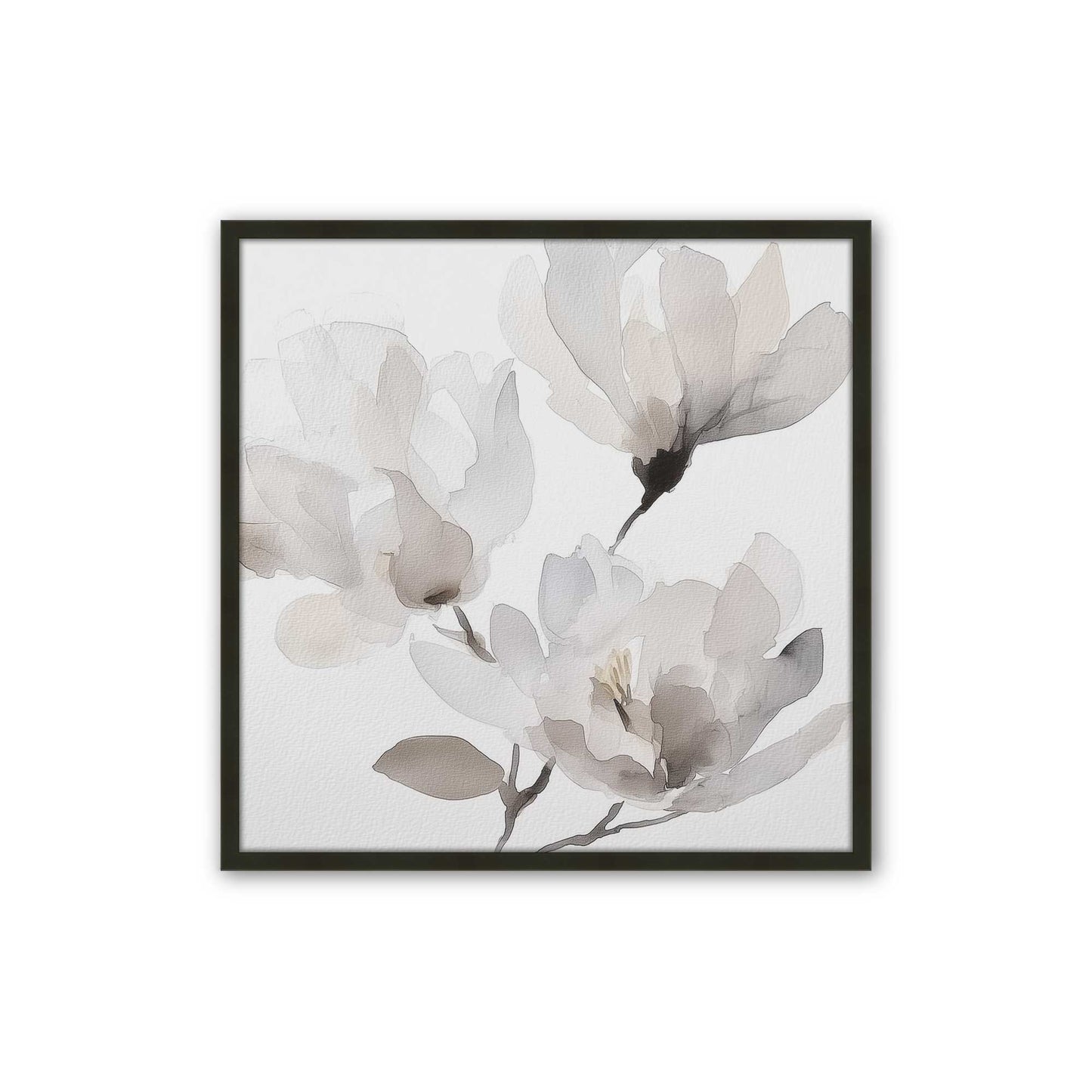 [Color:Satin Black], Picture of art in a Satin Black frame