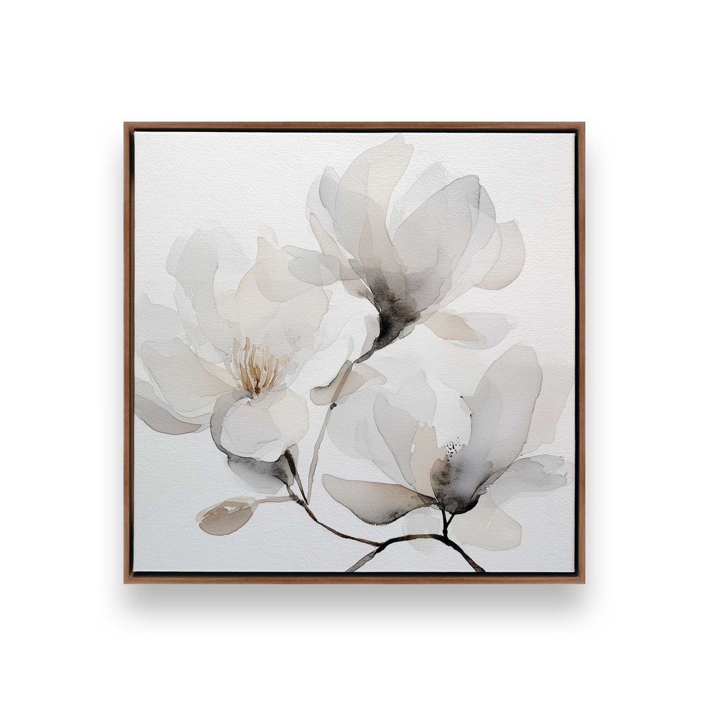 [Color:Walnut], Picture of art in a Walnut frame