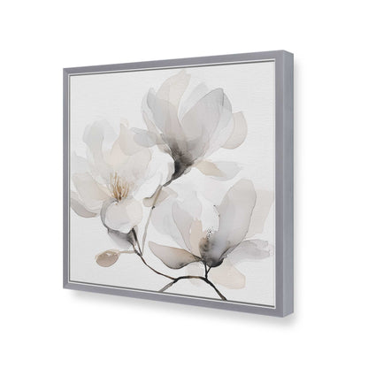 [Color:Polished Chrome], Picture of art in a Polished Chrome frame of the corner