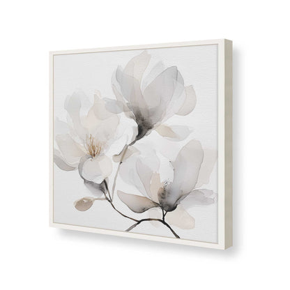 [Color:Opaque White], Picture of art in a Opaque White frame of the corner