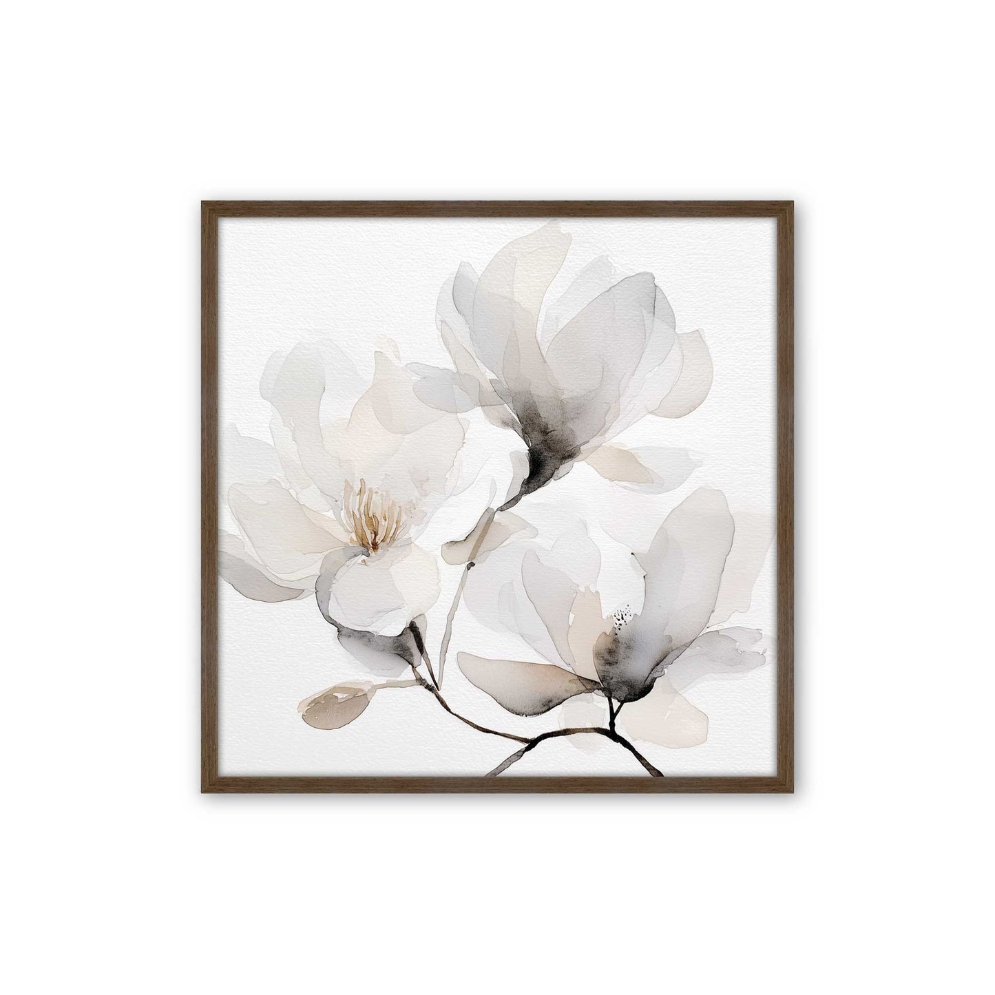 [Color:Walnut], Picture of art in a Walnut frame