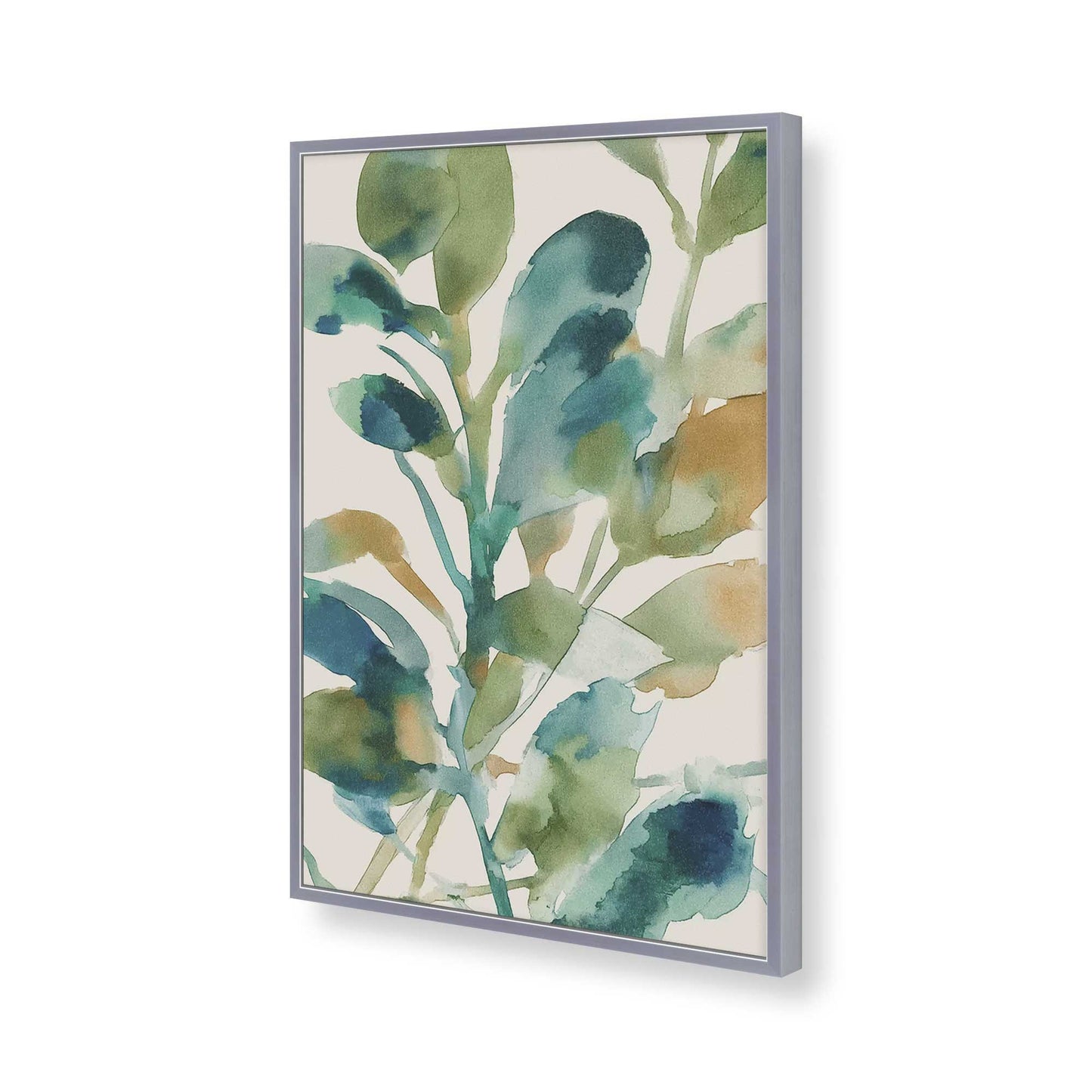 [Color:Polished Chrome], Picture of art in a Polished Chrome frame of the corner