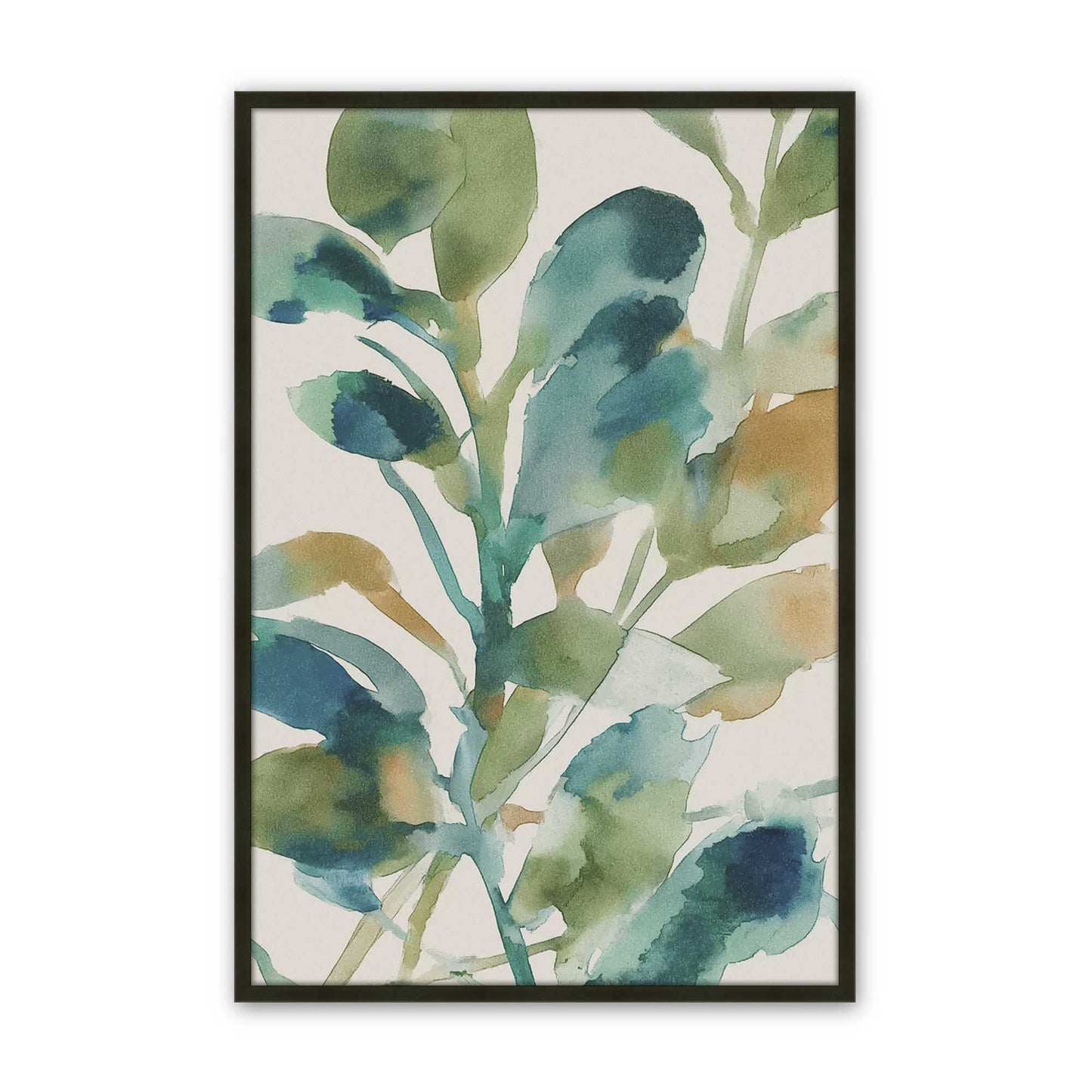 [Color:Satin Black], Picture of art in a Satin Black frame