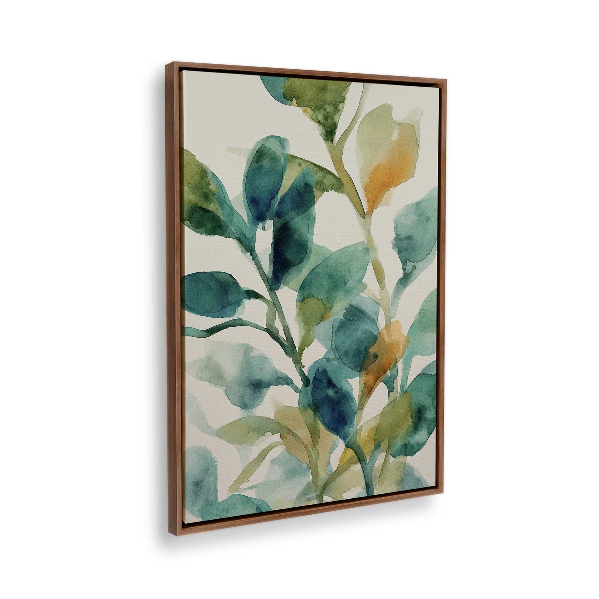 [Color:Walnut], Picture of the corner of the art