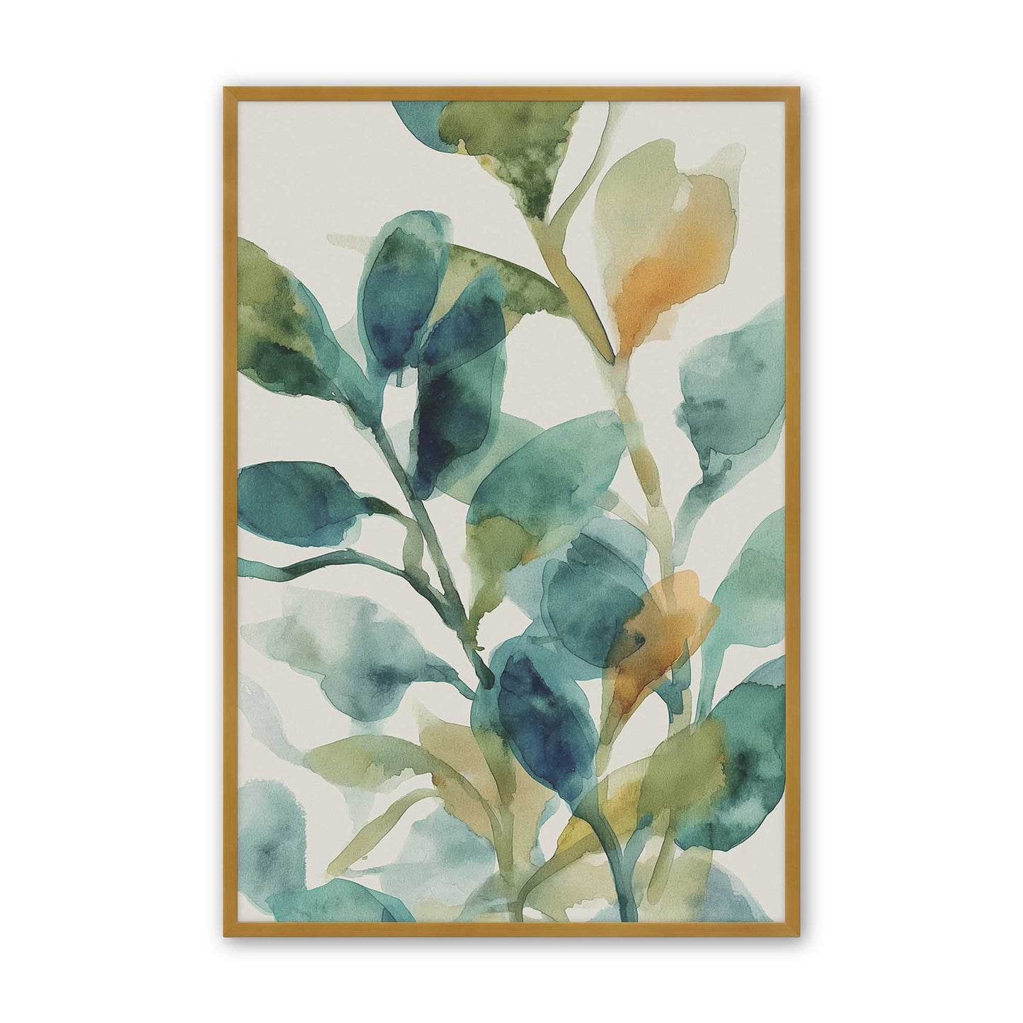 [Color:Polished Gold], Picture of art in a Polished Gold frame