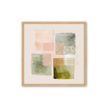 [Color:American Maple], Picture of art in a American Maple frame
