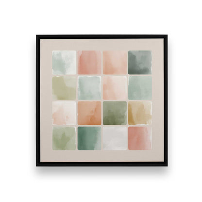 [Color:Satin Black], Picture of art in a Satin Black frame