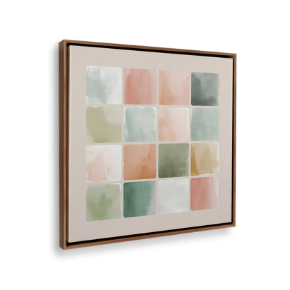 [Color:Walnut], Picture of the corner of the art