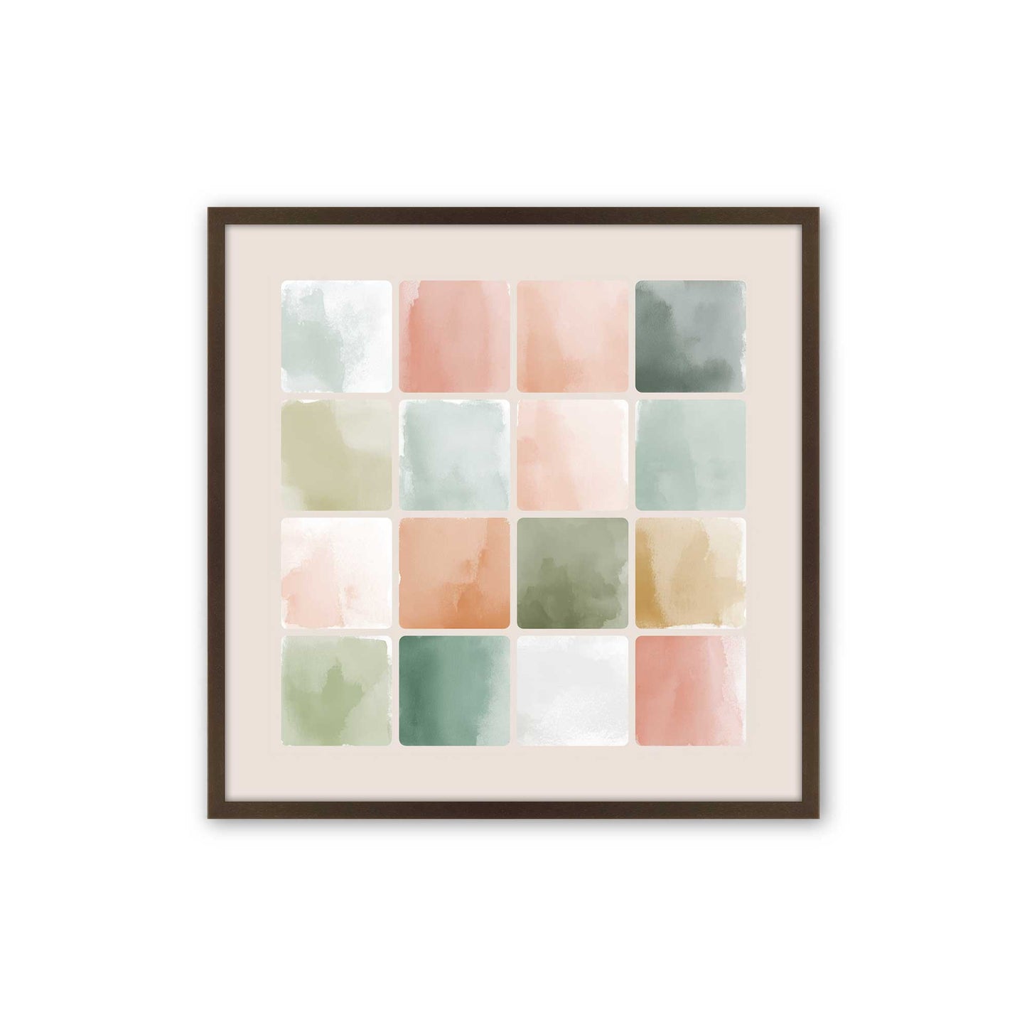 [Color:Espresso], Picture of art in a Espresso frame