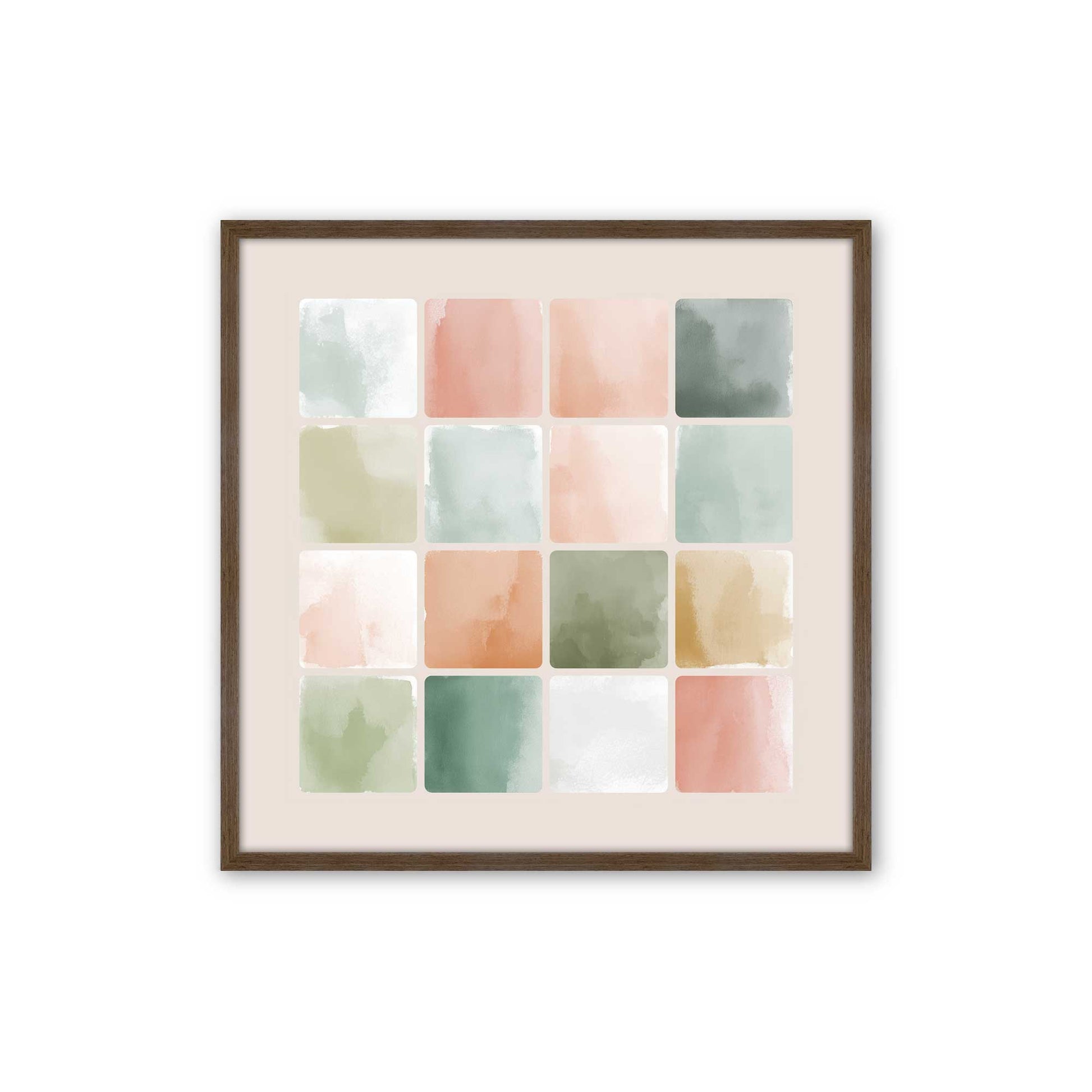 [Color:Walnut], Picture of art in a Walnut frame