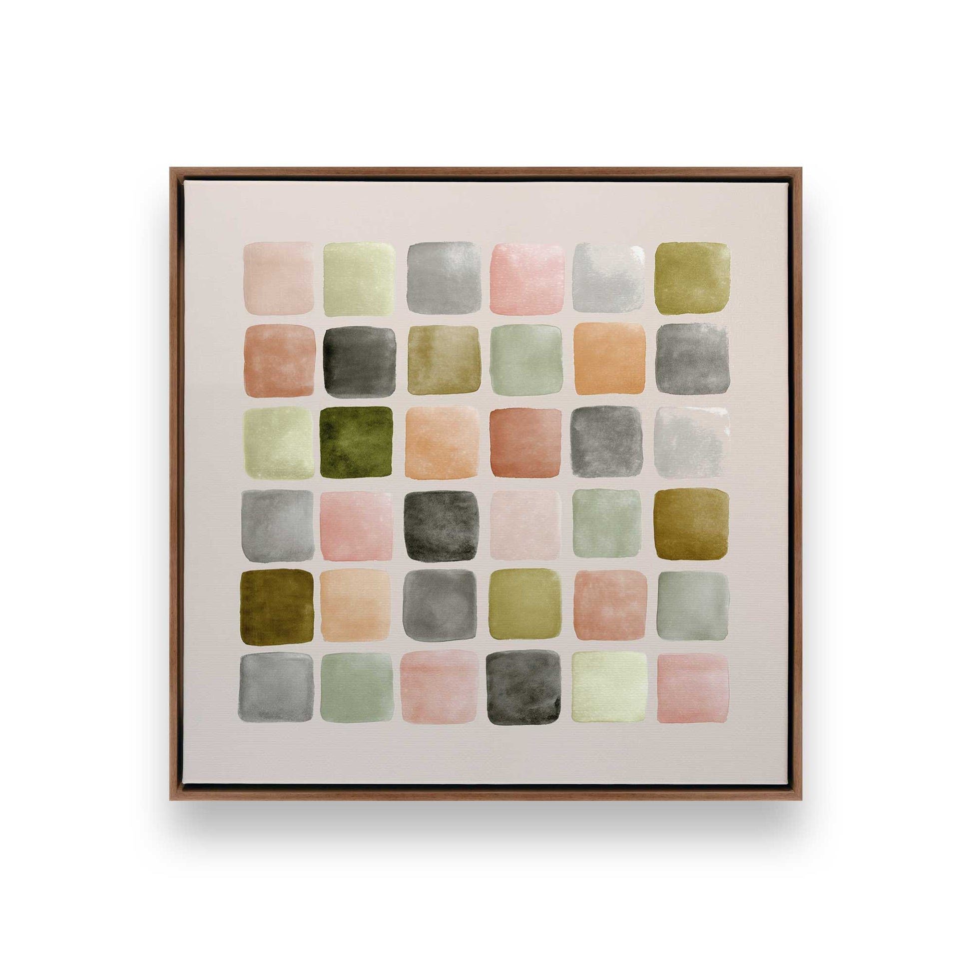 [Color:Walnut], Picture of art in a Walnut frame