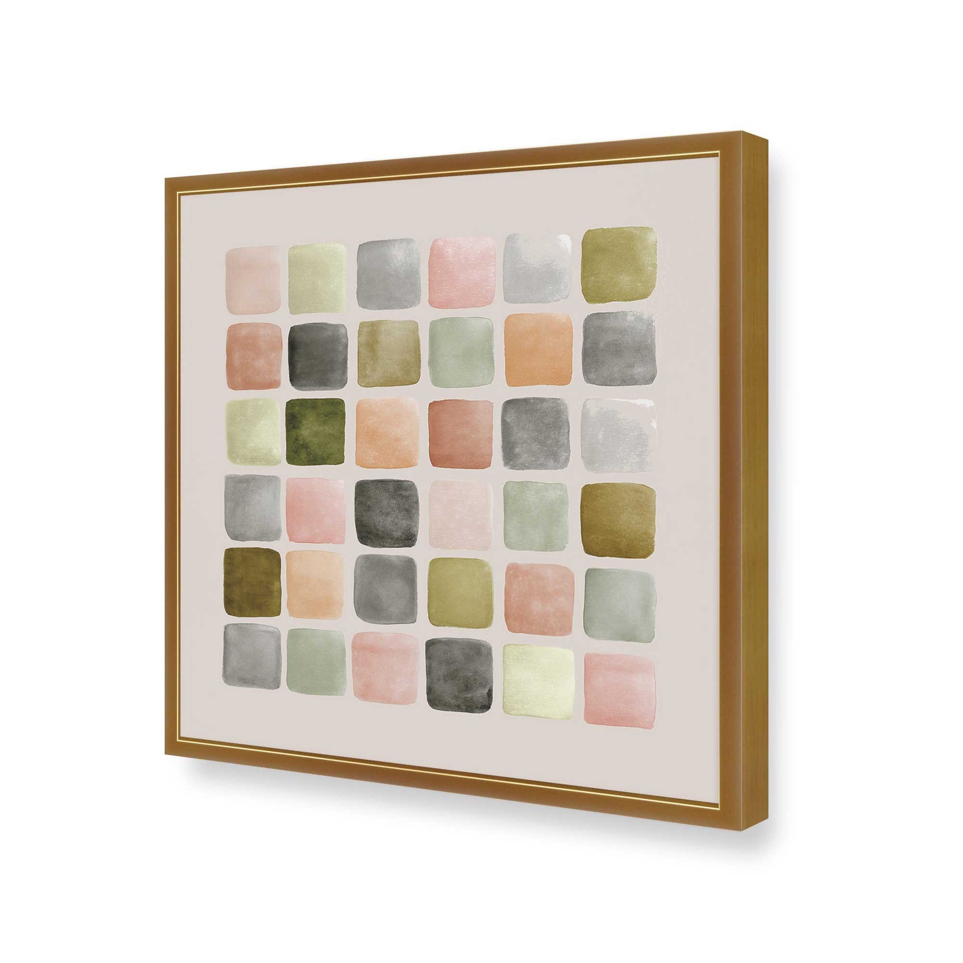 [Color:Polished Gold], Picture of art in a Polished Gold frame of the corner