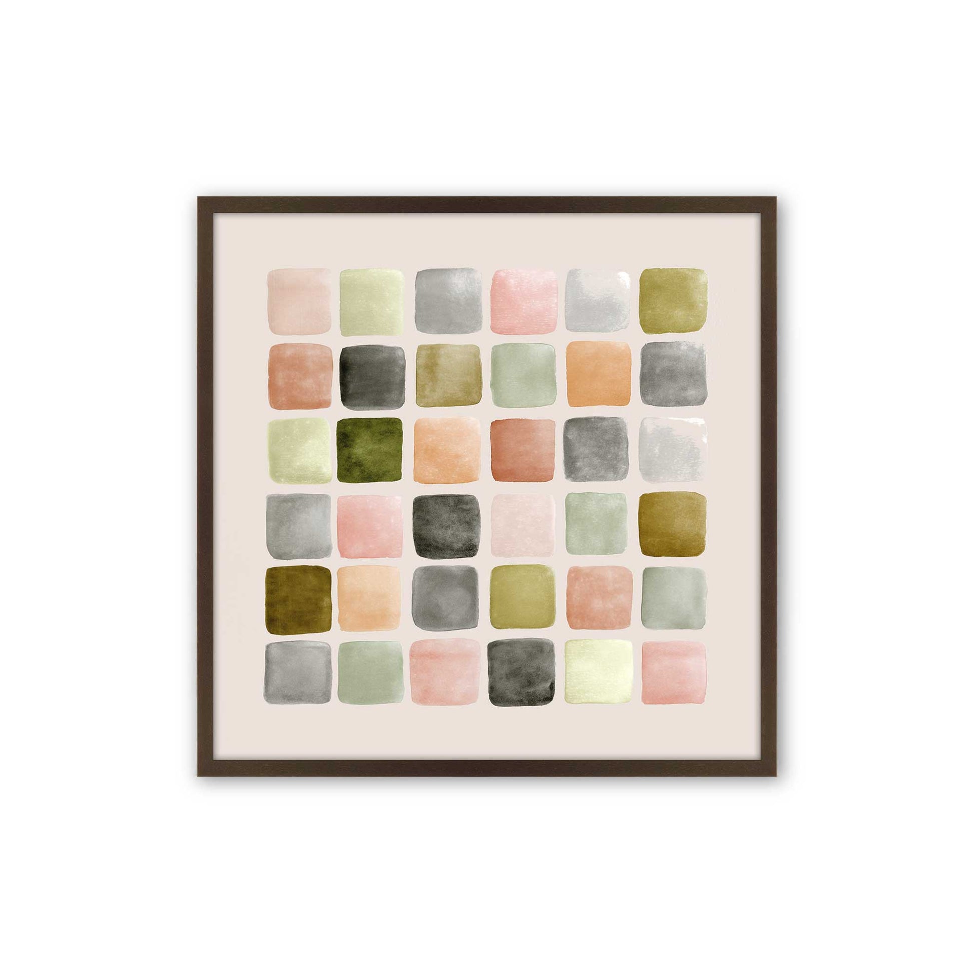 [Color:Espresso], Picture of art in a Espresso frame