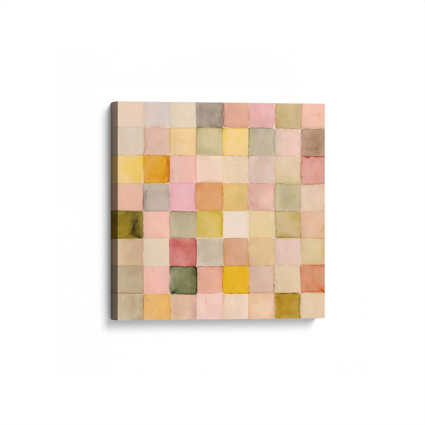 [Color:Stretched Canvas], Picture of art at an angle