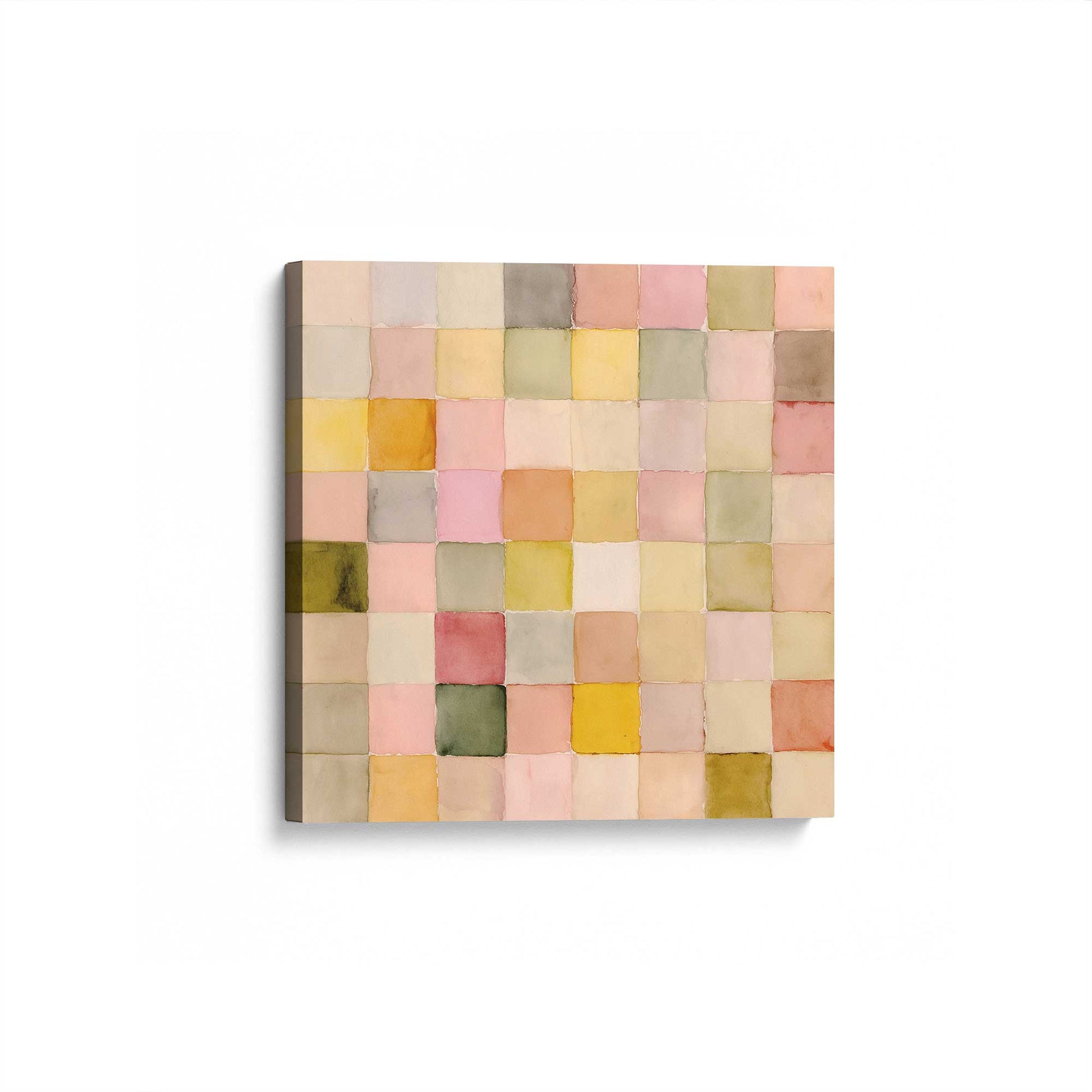 [Color:Stretched Canvas], Picture of art at an angle
