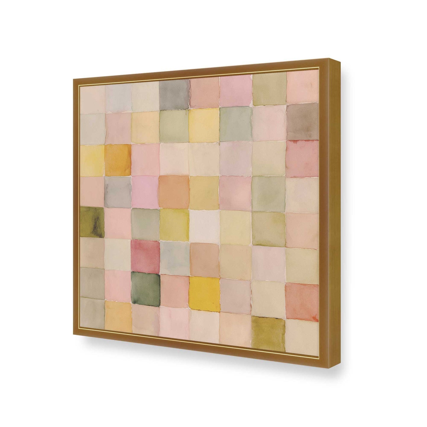 [Color:Polished Gold], Picture of art in a Polished Gold frame of the corner
