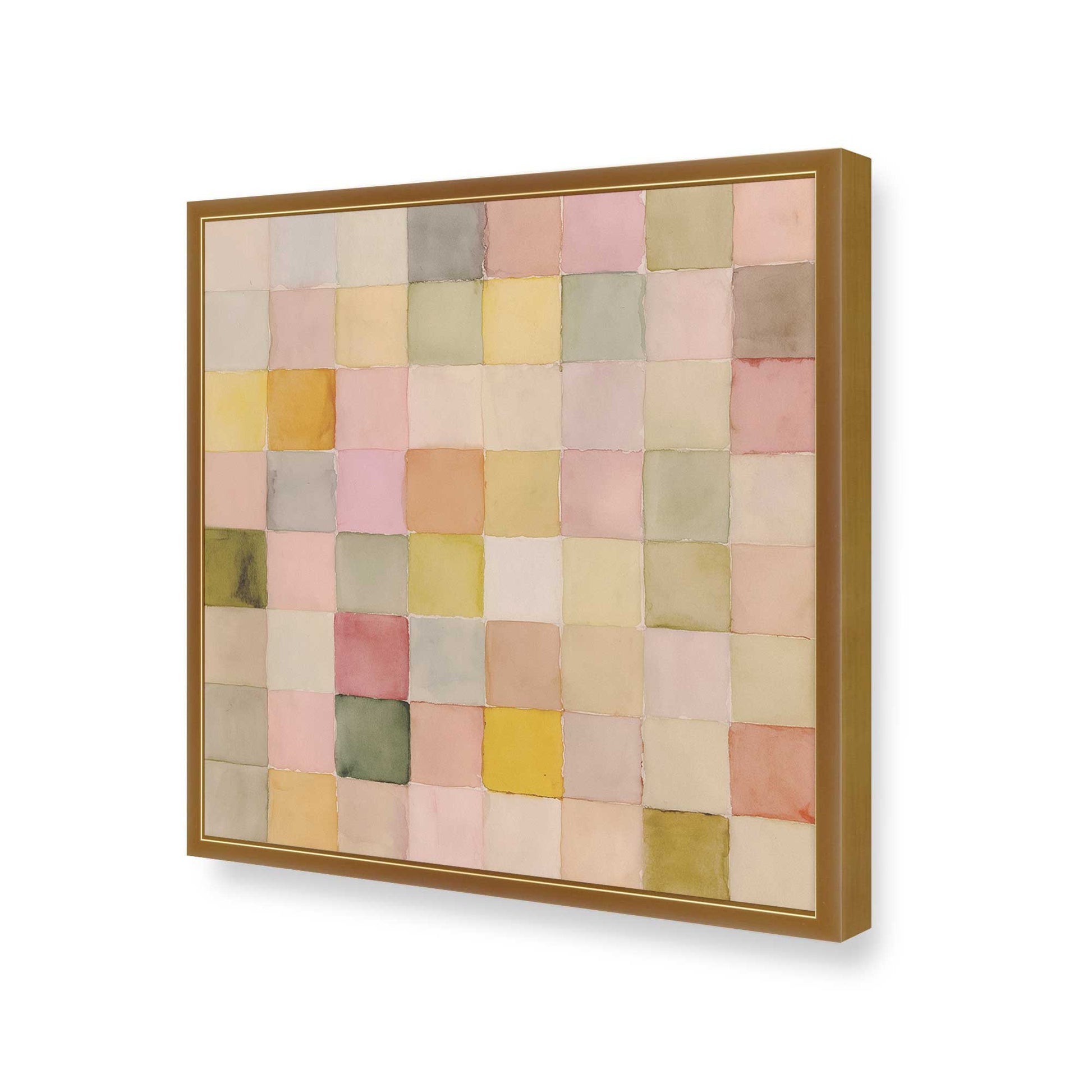 [Color:Polished Gold], Picture of art in a Polished Gold frame of the corner