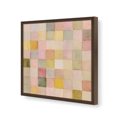 [Color:Espresso], Picture of art in a Espresso frame of the corner