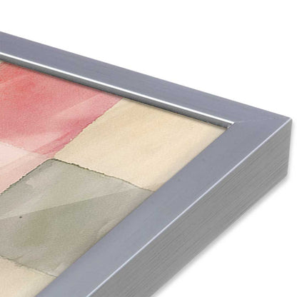 [Color:Polished Chrome], Picture of art in a Polished Chrome frame at an angle