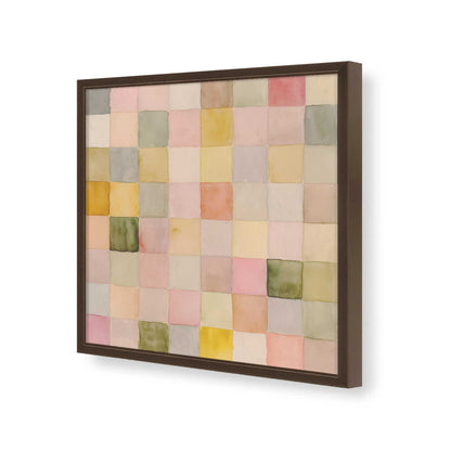[Color:Espresso], Picture of art in a Espresso frame of the corner