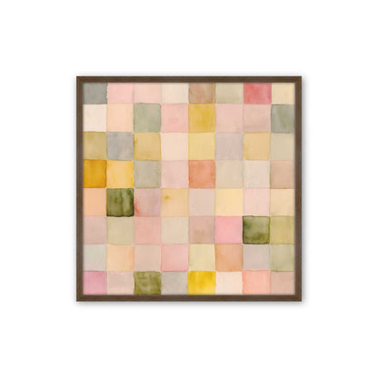 [Color:Walnut], Picture of art in a Walnut frame