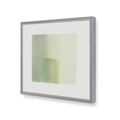 [Color:Polished Chrome], Picture of art in a Polished Chrome frame of the corner