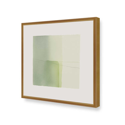 [Color:Polished Gold], Picture of art in a Polished Gold frame of the corner