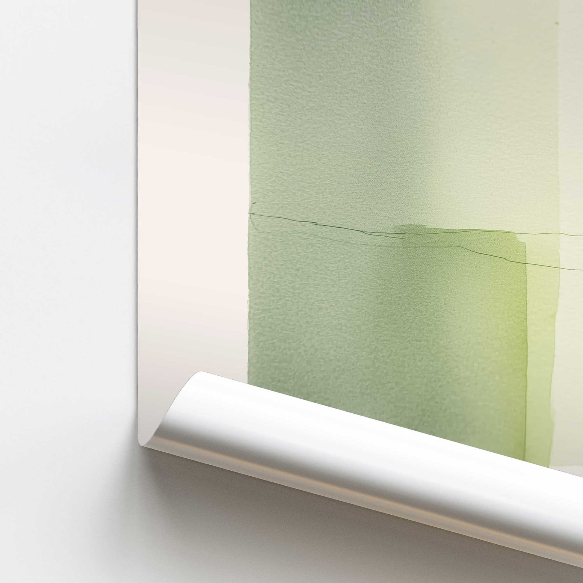 [Color:Rolled Print], Picture of close up of art