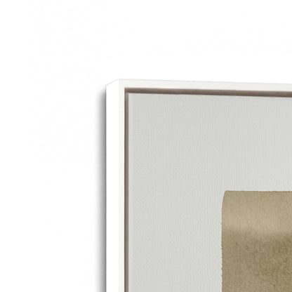 [Color:Opaque White], Picture of art in a White frame at an angle