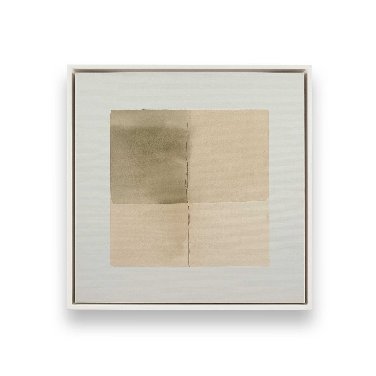 [Color:Opaque White], Picture of art in a White frame