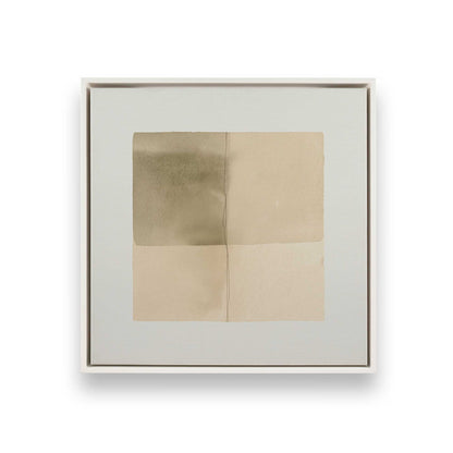 [Color:Opaque White], Picture of art in a White frame