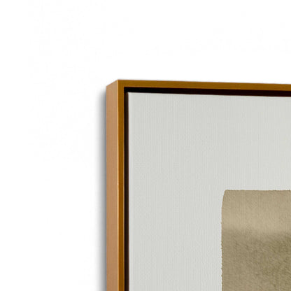 [Color:Polished Gold], Picture of art in a Polished Gold frame at an angle