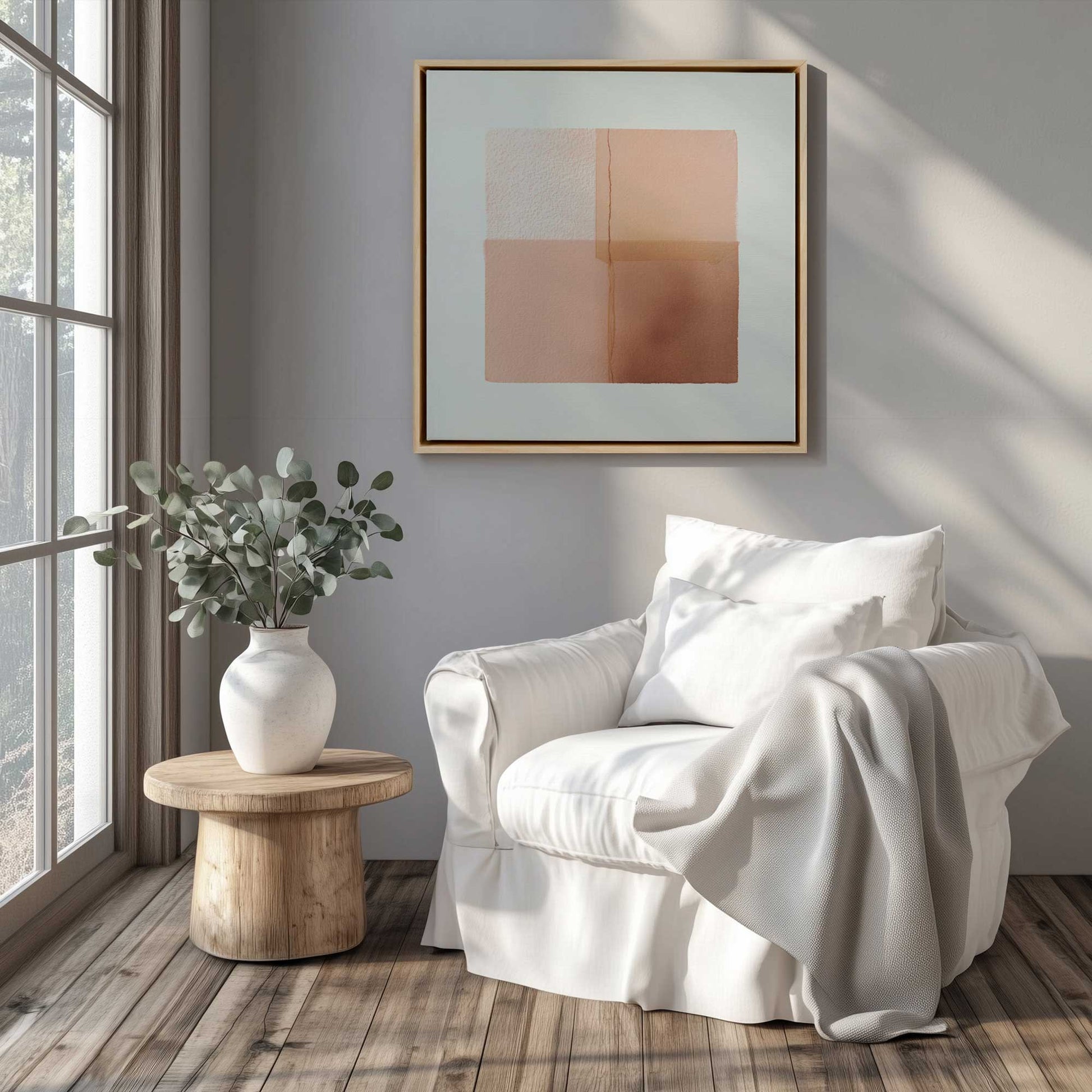 Picture of art in a room