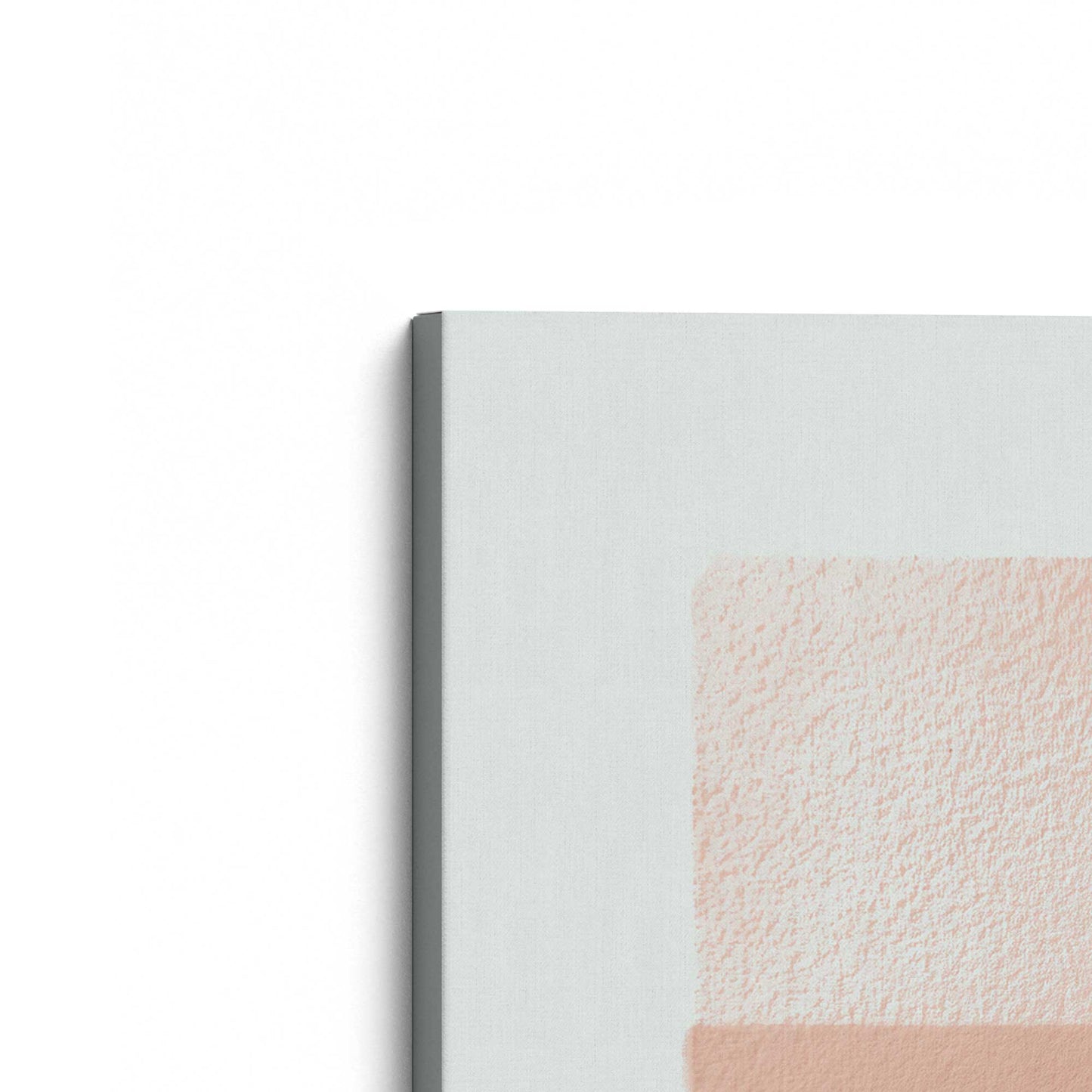 [Color:Stretched Canvas], Picture of the corner of the art